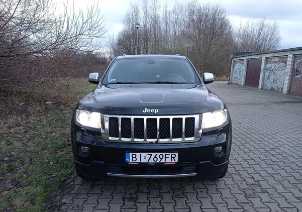 Jeep Grand Cherokee cena 65900 przebieg: 193600, rok produkcji 2012 z Białystok małe 232